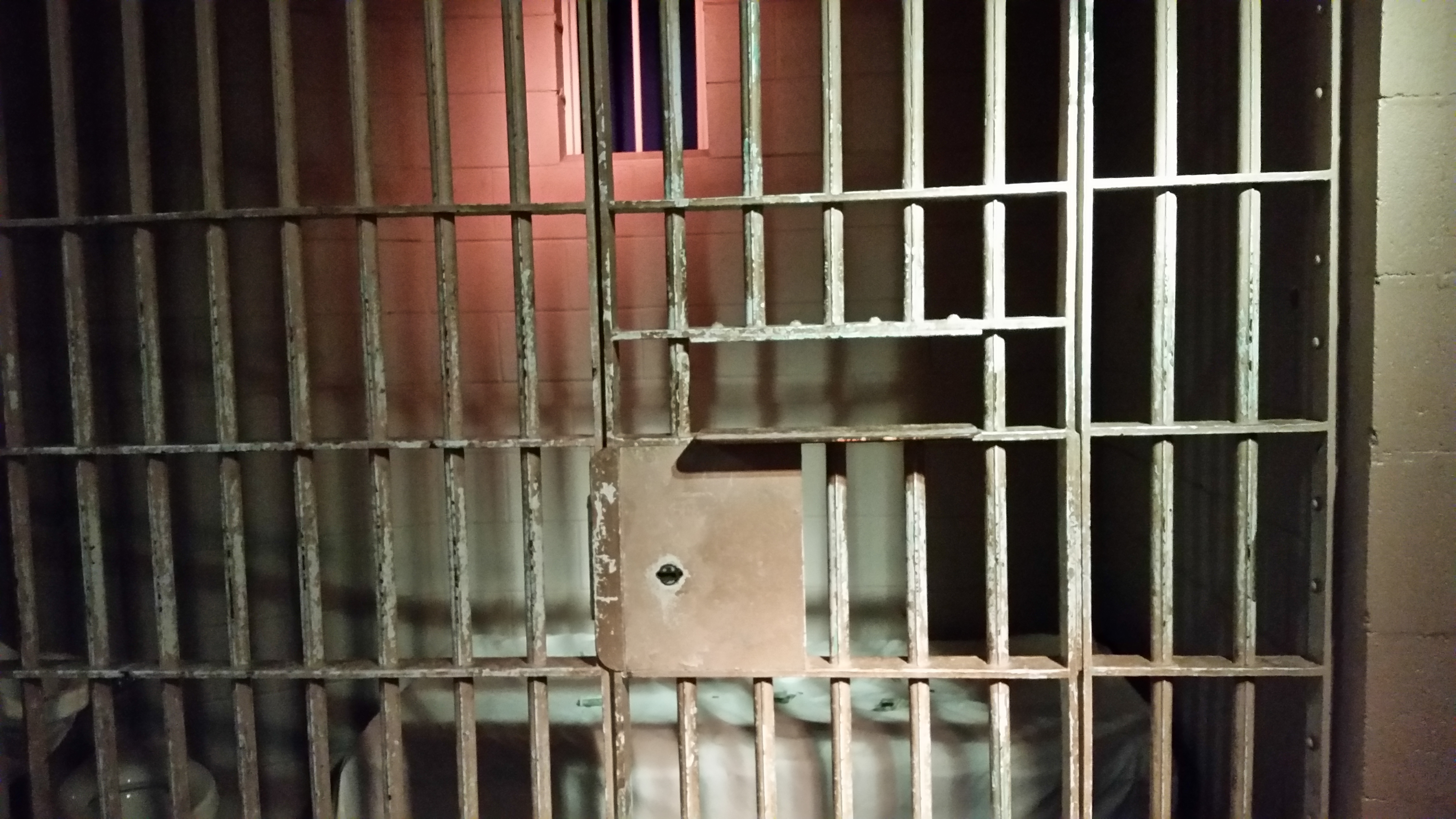 Replica of Birmingham jail cell